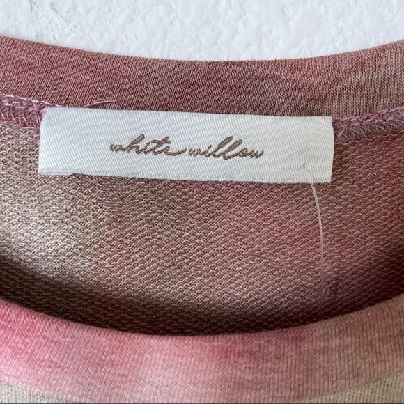 White Willow Tie-Dye Sweater Sz Large - Picture 6 of 12